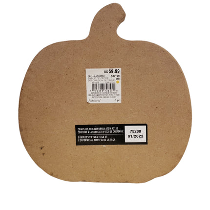 Ashland Fall Tabletop Decor Pumpkin Letter "R" 7.75 X 7.5 in