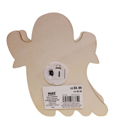 Make Market DIY Halloween Ghost â€“ Paint & Light-Up