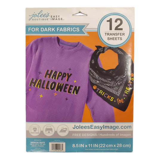 JOLEE'S BOUTIQUE, Happy Halloween, 12 Easy Image Transfer Sheets