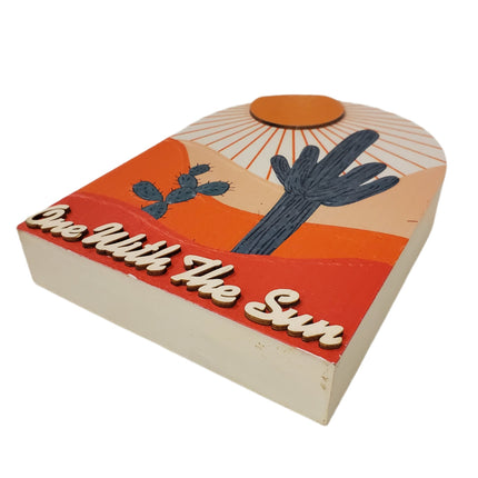 Ashland Tabletop Decor One With The Sun 8 X 5.5 in