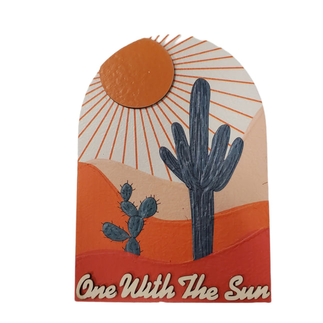 Ashland Tabletop Decor One With The Sun 8 X 5.5 in
