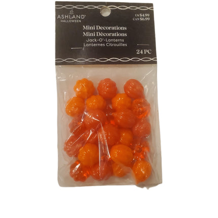 Ashland Halloween Mini Decorations Jack-O-Lantern 24-pc