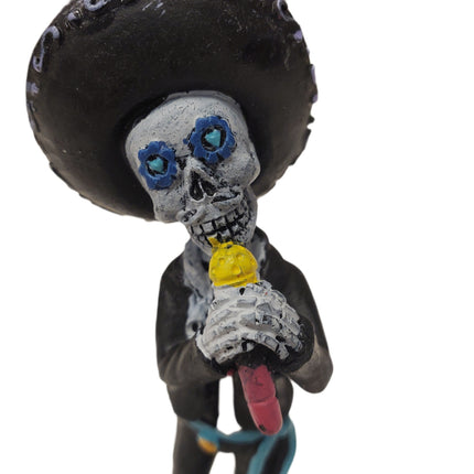 Ashland Dia de los Muertos Tabletop Decor Figurine 5 X 1.5 in Singer