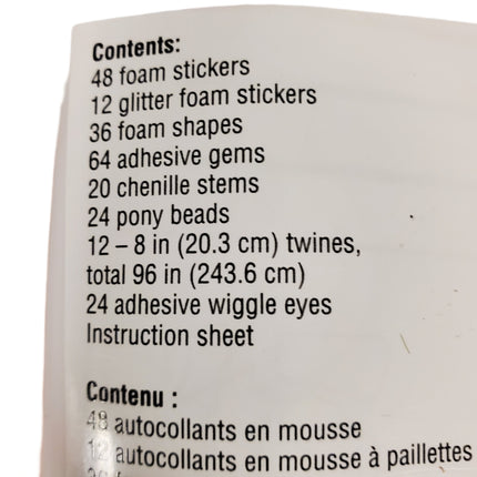 Creatology Halloween Monster Ornament Craft Kit Makes 12
