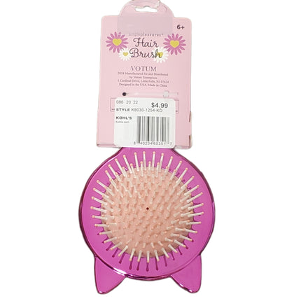 Hot Pink Hairbrush Meow Simple Pleasures Votum 6+