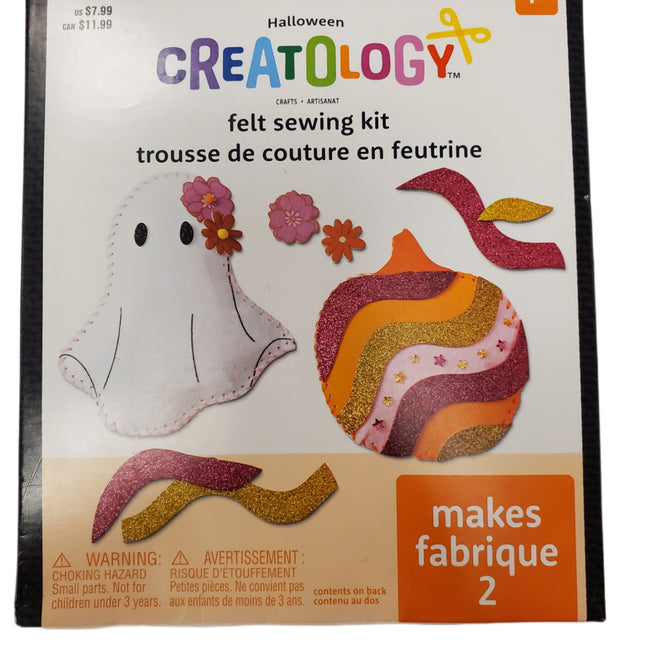 Creatology Felt Sewing Kit Halloween Makes 2