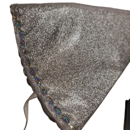 Celebrate It Halloween Princess Hat Silver 13.5 in Plus Vale