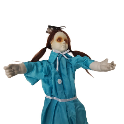 Ashland Halloween Spooky Hanging Doll Flexable Arms 19 in