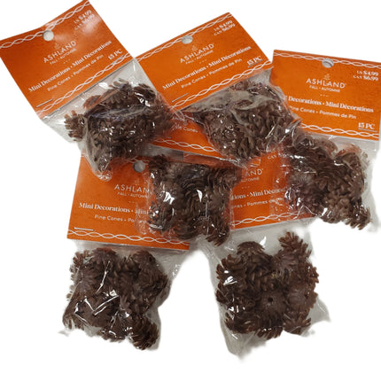 Ashland Mini Decoration Pine Cones 15-pc