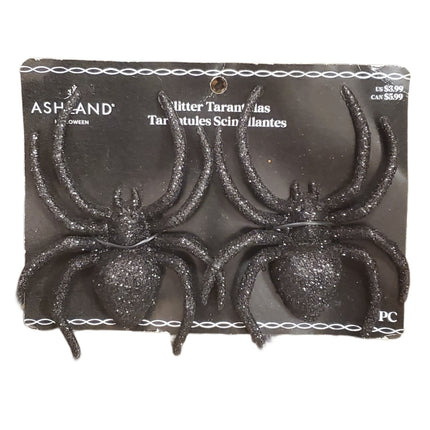 Glitter Tarantulas Ashland 2-pc 5.5 in X 4 in Black