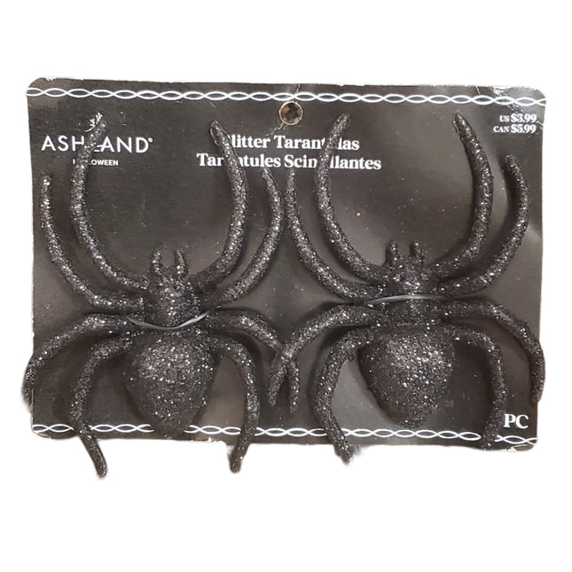Glitter Tarantulas Ashland 2-pc 5.5 in X 4 in Black