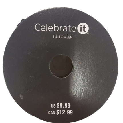 Wired Ribbon Celebrate It 2.5 in X 20 Feet Halloween Sequins