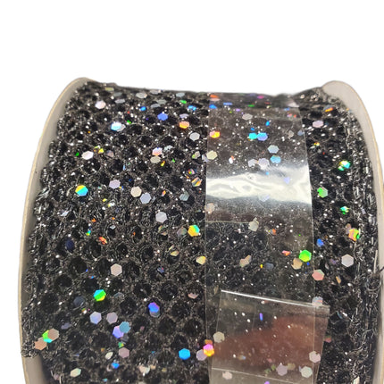 Wired Ribbon Celebrate It 2.5 in X 20 Feet Halloween Sequins
