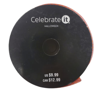 Wired Ribbon Celebrate It 2.5 in X 20 Feet Halloween Ghosts