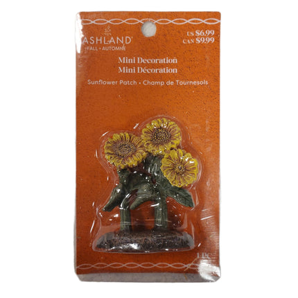 Mini Decoration Ashland Sunflower Patch 2.75 X 2 in
