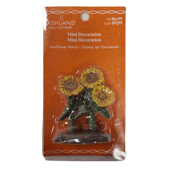 Mini Decoration Ashland Sunflower Patch 2.75 X 2 in