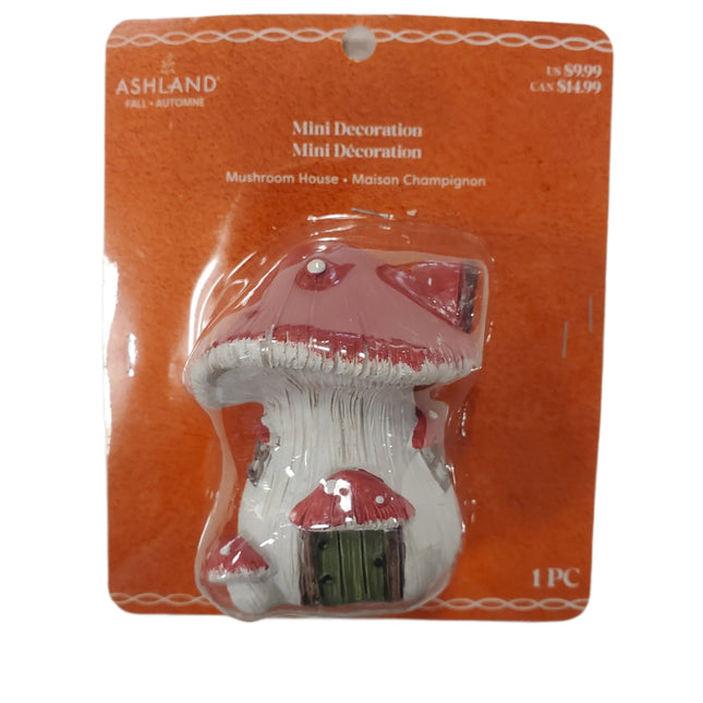 Mini Decoration Ashland Mushroom House 3 X 2.5 in