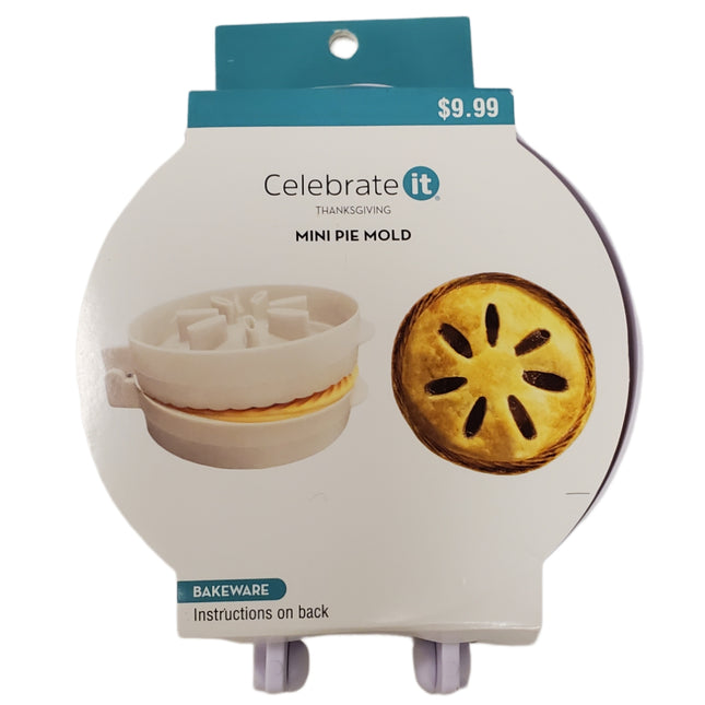 Mini Pie Mold Celebrate It Thanksgiving 4.5 in