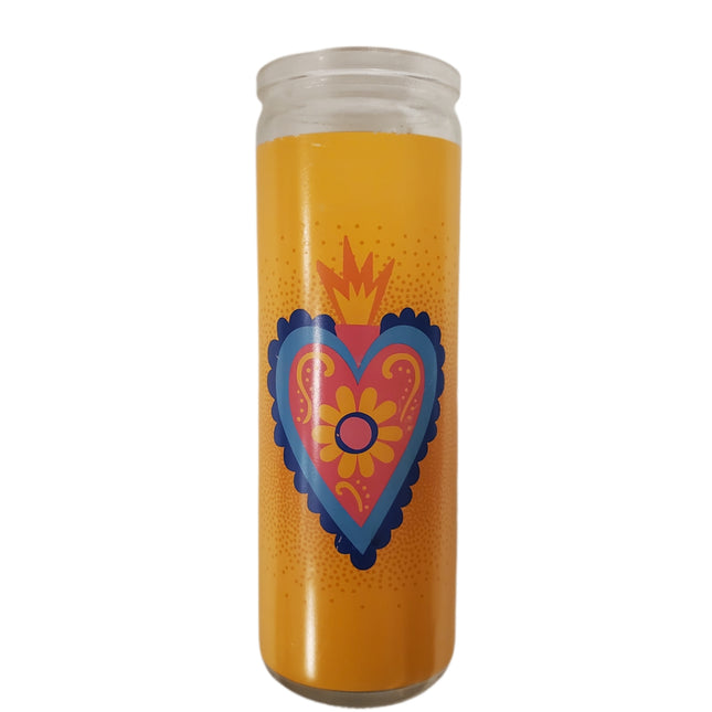 Ashland Dia De Los Muertos Candle Day of The Dead Yellow