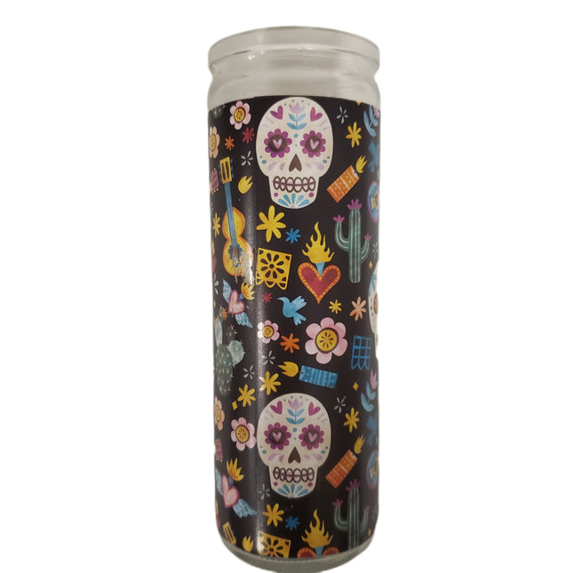 Ashland Dia De Los Muertos Candle Day of The Dead Black Mix