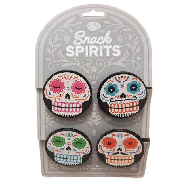 Snack Spirits Chip Bag Clips by Fred 4-pc