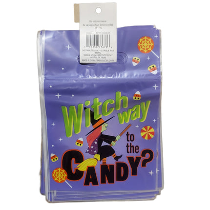 Witch Way to the Candy Halloween Treat Bags 24pc Celebrate It