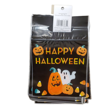 Halloween Black and Orange Resealable Treat Bags 24pc - Celebrate It