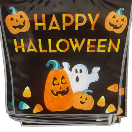 Halloween Black and Orange Resealable Treat Bags 24pc - Celebrate It