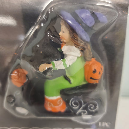 Ashland Mini Decoration Witch on Scooter 3 in