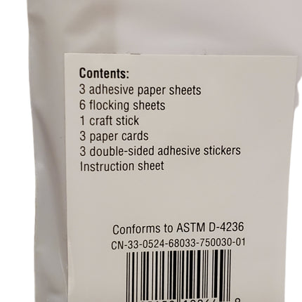 Velvet Poster Card Kit Creatology Makes 3