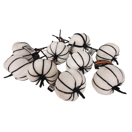 Decorative Pick Halloween by Ashland 12 in White Pumpkin