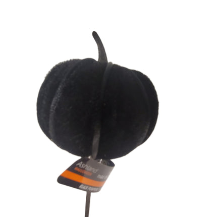 Decorative Pick Halloween by Ashland 12 in Black Pumpkin