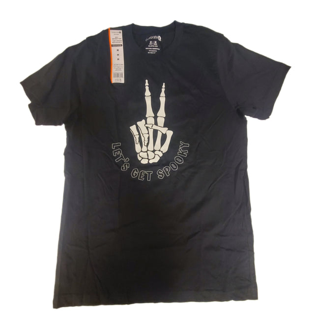 Short Sleeve Crew Neck T-Shirt "Let's Get Spooky" by Celebrate It Size Adult XL
