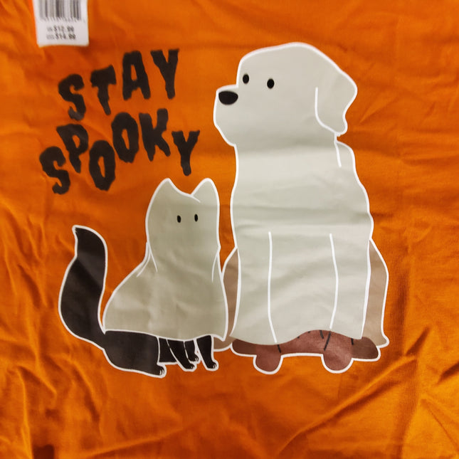 Short Sleeve Crew Neck T-Shirt "Stay Spooky" by Celebrate It Size Adult M