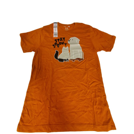Short Sleeve Crew Neck T-Shirt "Stay Spooky" by Celebrate It Size Adult M