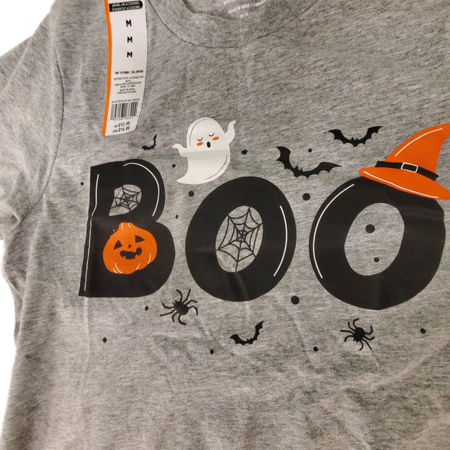 Short Sleeve Crew Neck T-Shirt "BOO" by Celebrate It Size Adult M