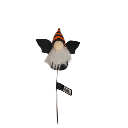 Decorative Pick Halloween by Ashland 12 in Gnome Bat