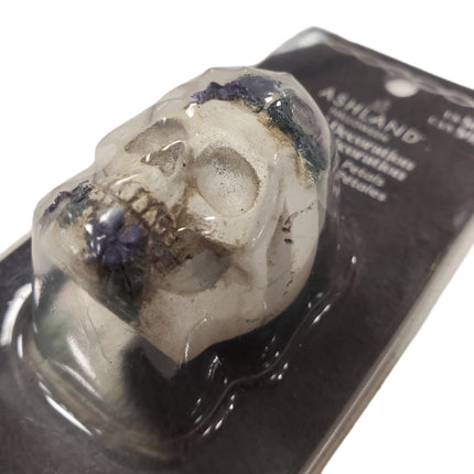 Ashland Halloween Mini Decoration Skull with Petals 2 in