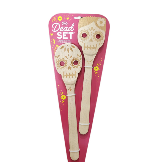 Wooden Utensils Dead Set by Fred 2-pc 12 inch Utensils