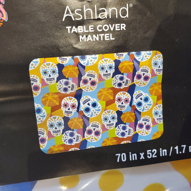 Ashland Dia de los Muertos Halloween Table Cover 70"x52"