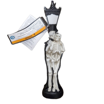 Ashland Light up LED Tabletop Decor Halloween Dia De Los Muertos Lamp Post