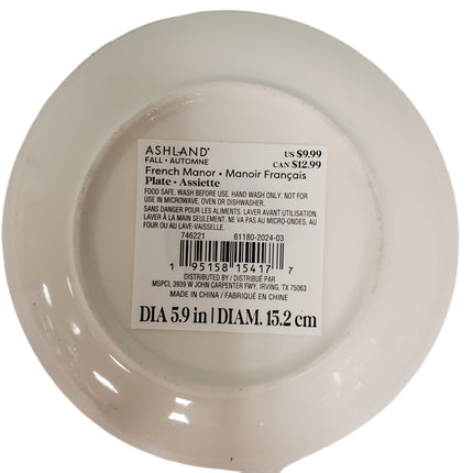 Decorative Plate French Manor "I Woke Up Like This" 5.9 inches Ashland