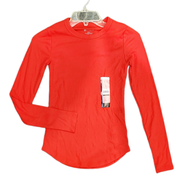 Crew Ribbed Tee Shirt No Boundaries Red XXXL
