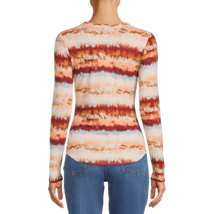 Crew Ribbed Tee Shirt No Boundaries Tie-Dye XL-(15-17)