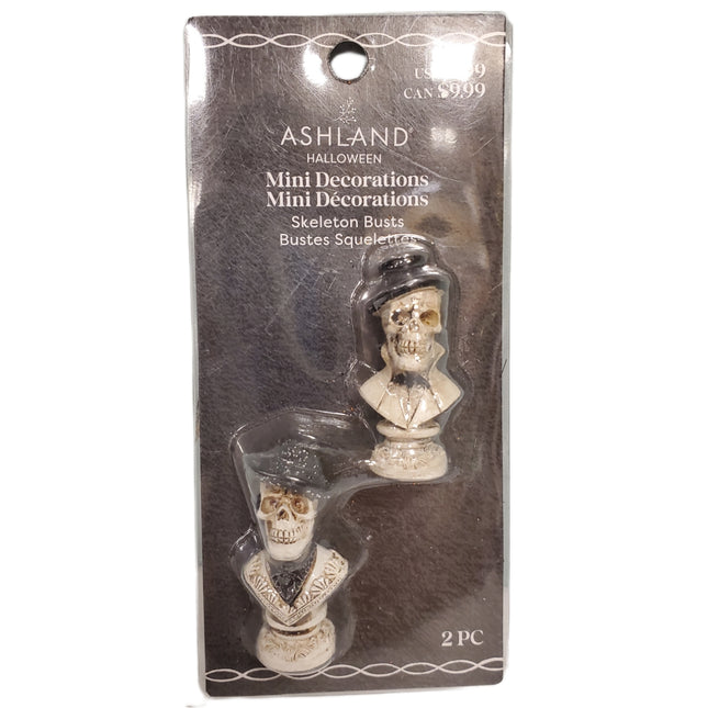 Mini Decorations Skelton Busts