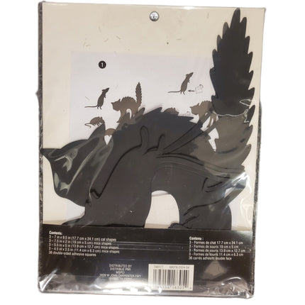 Paper Cat & Mice Decor by Celebrate It 12-pc