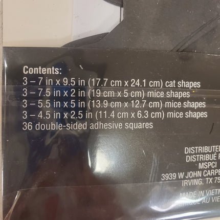 Paper Cat & Mice Decor by Celebrate It 12-pc