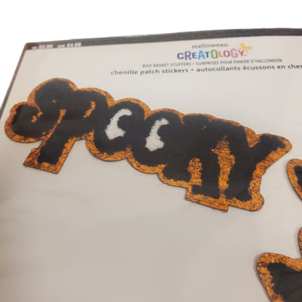 Creatology Spooky & Cat Chenille Patch Stickers Halloween