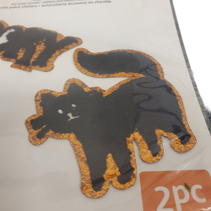 Creatology Spooky & Cat Chenille Patch Stickers Halloween