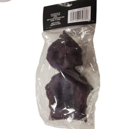 Ashland Halloween Decoration Palm Blute Black-Purple 2-pc
